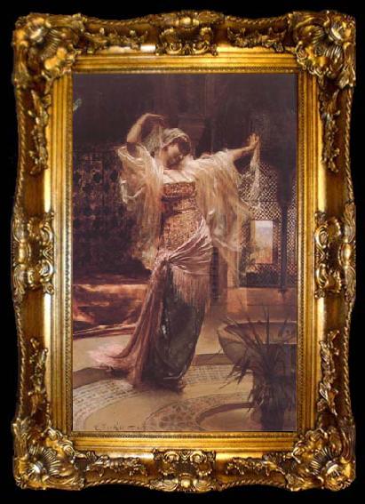 framed  Edouard Richter Danseuse orientale (mk32), ta009-2